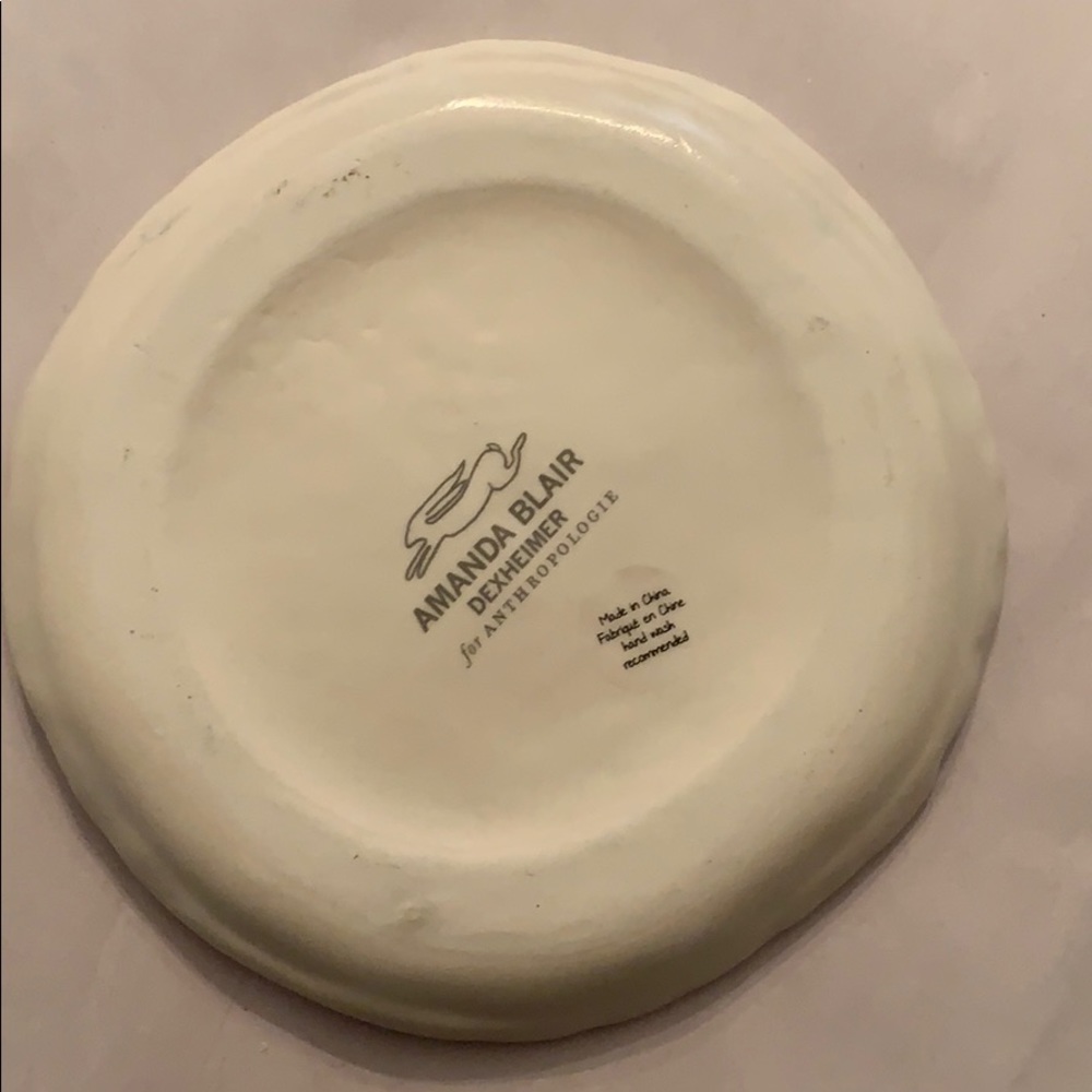 ANTHROPOLOGIE DESSERT PLATE-pattern - Picture 2 of 2